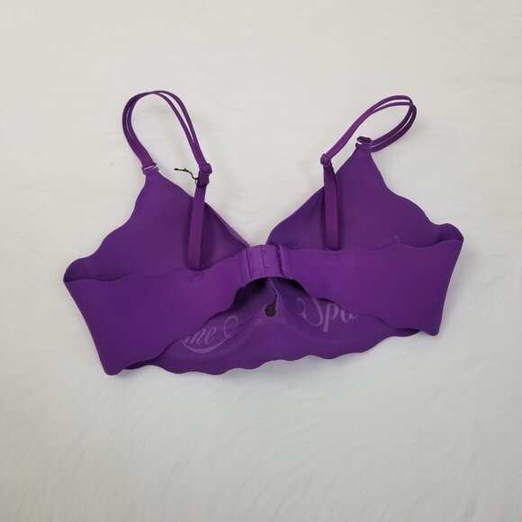 Victoria Secret Very Sexy Bra 38D Purple Star Rhinestone Studded - Picture 4 of 4